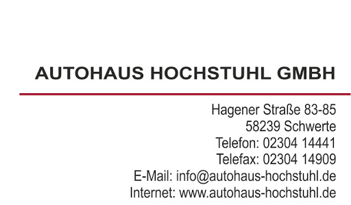 Autohaus Hochstuhl GmbH logo