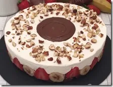 Semifreddo cuor di Nutella