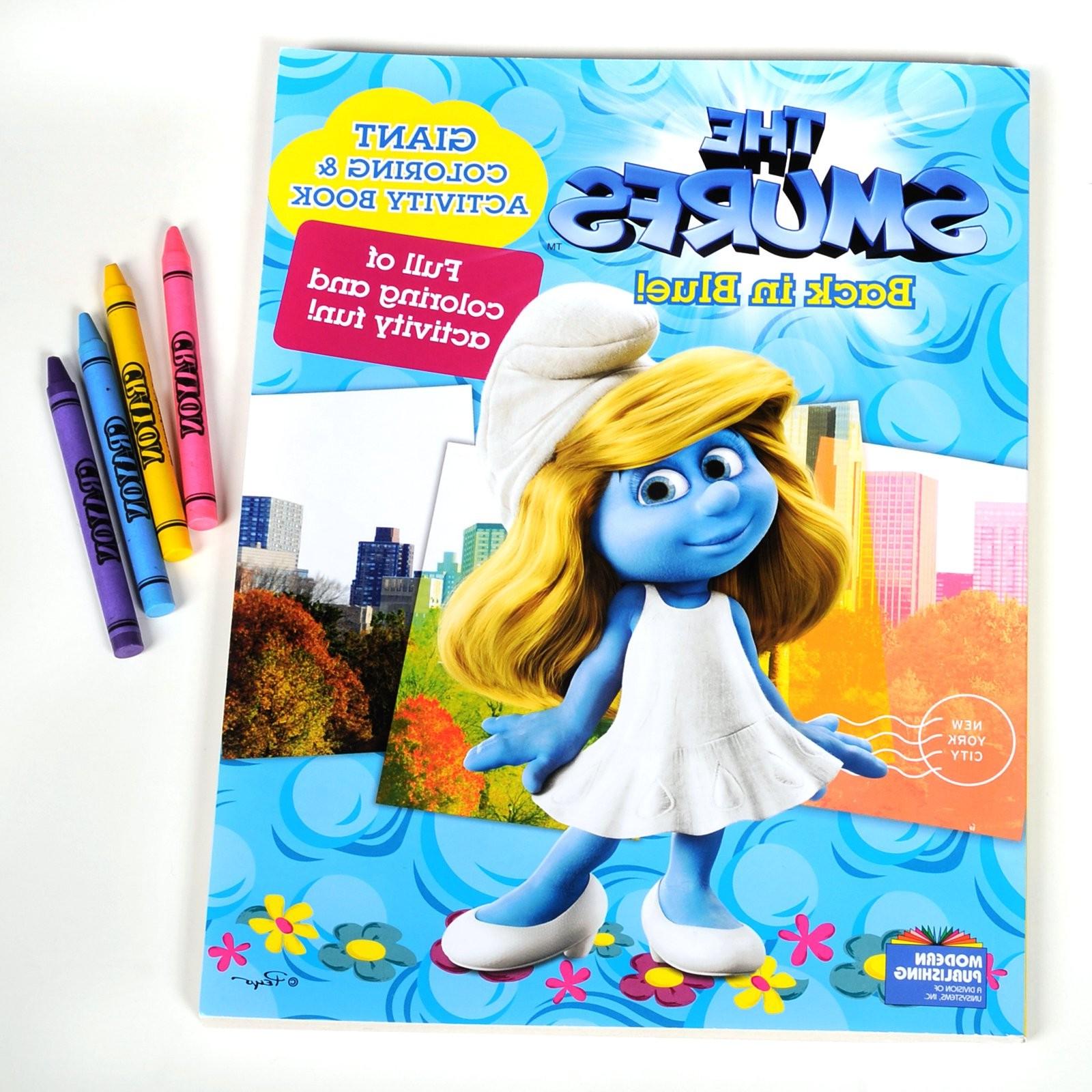 Includes coloring book with