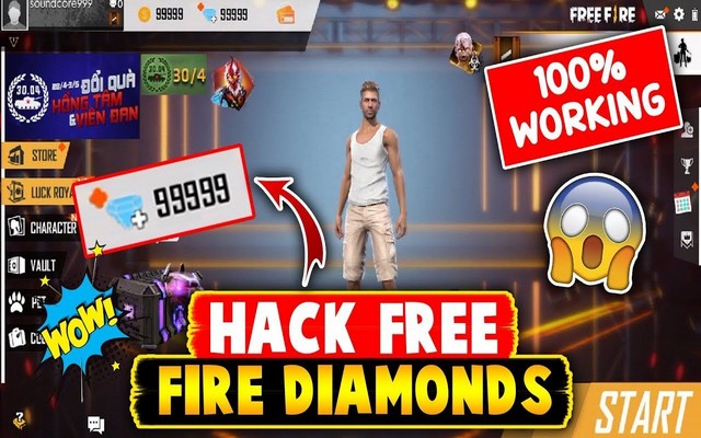 Garena Free Fire Hack Diamond Generator