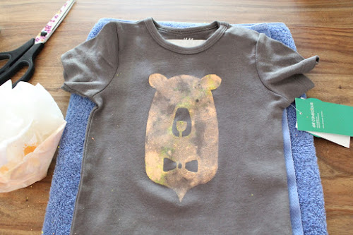 Not 2 late to craft: Samarreta estampada amb plastidecors / DIY printed T-shirt with crayons