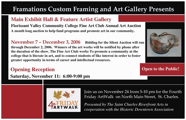 Florissant Valley Community College Fine Art Club Art Auction