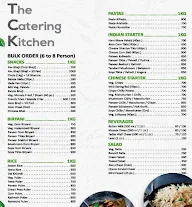 The Catering Kitchen menu 1