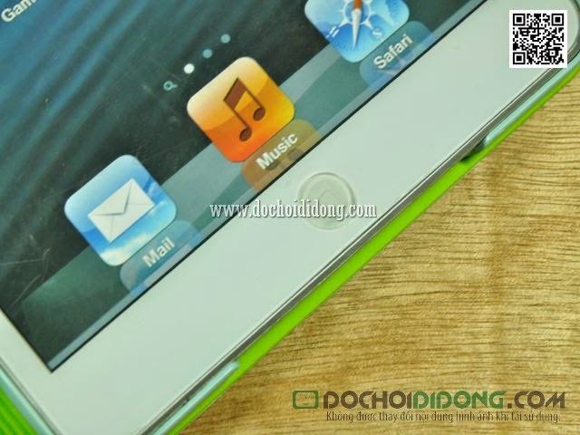 Bao da Ipad Mini - Ipad Mini 2 sọc ngang 4 màu 