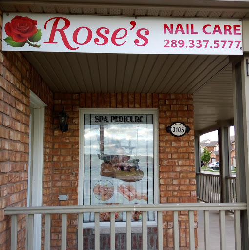 Rose's Nail Care logo