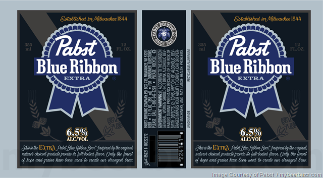 Pabst Adding Pabst Blue Ribbon Extra