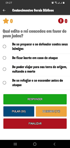 Screenshot Quiz da Bíblia - V2