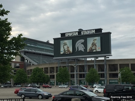 He's close to the stadium