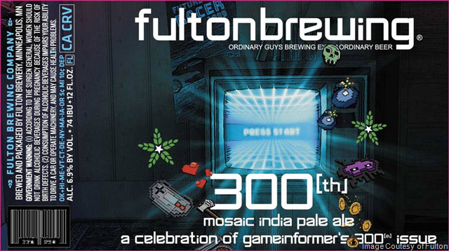 Fulton Beer & Game Informer Team Up To Celebrate 300th Issue