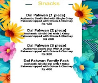 Pakwan's Palace menu 1