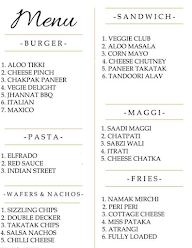 Drips Cafe menu 4