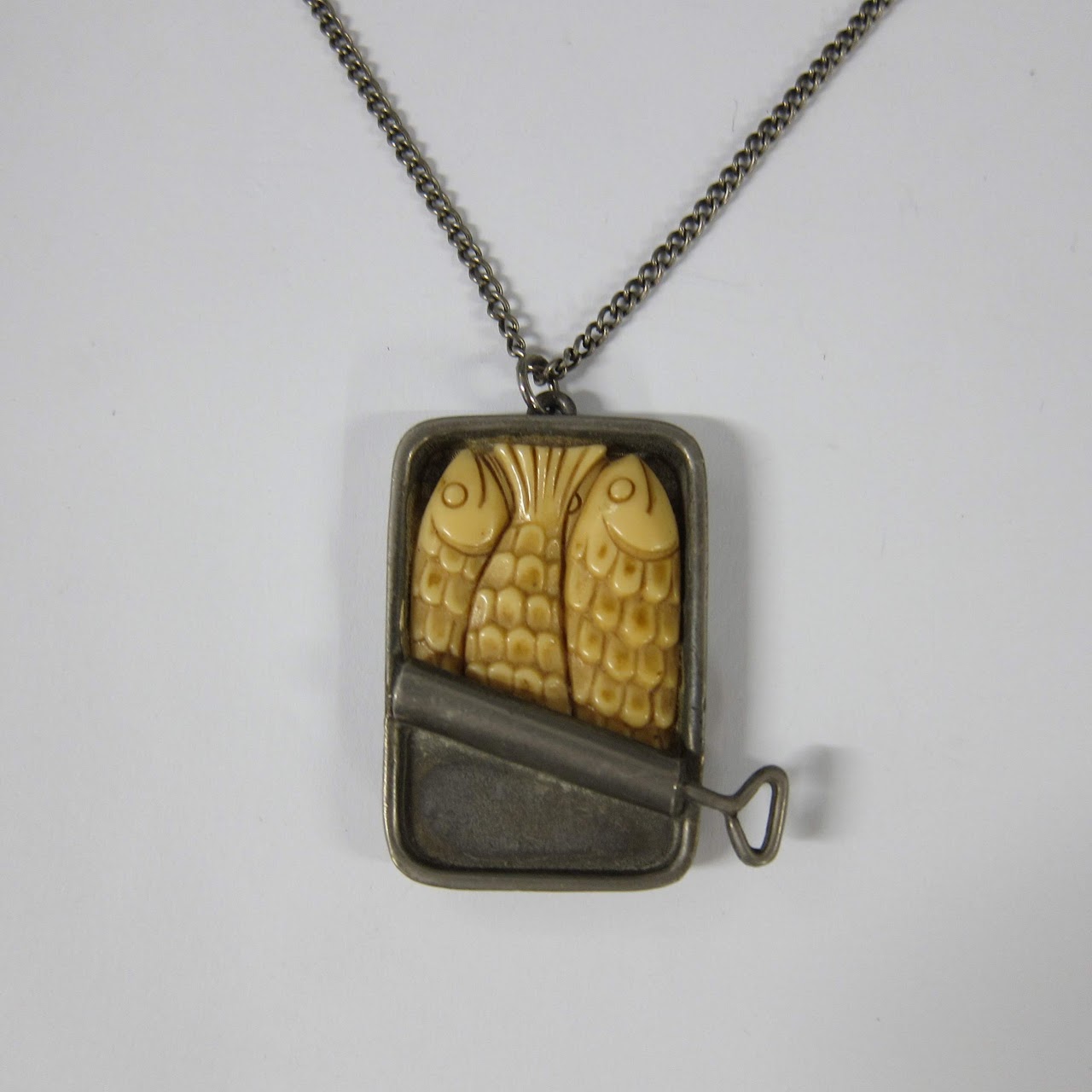 Hattie Carnegie "Sardine Tin" Necklace