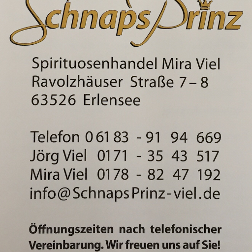 SchnapsPrinz Spirituosenhandel Viel logo