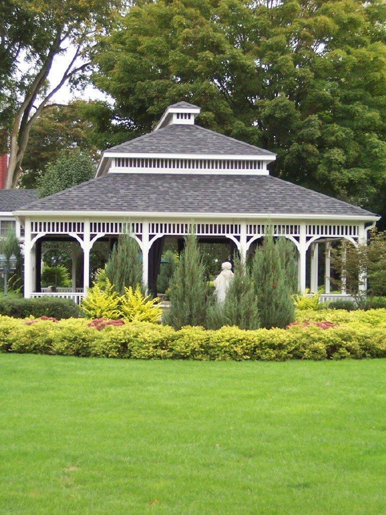 gazebo wedding gardens