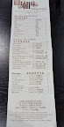 photo of the menu