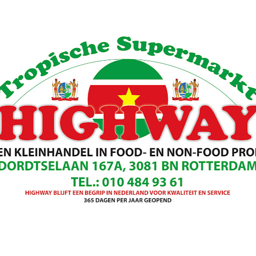 Tropische Supermarkt Highway Zuid logo