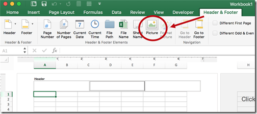 ExcelMac-header-footer