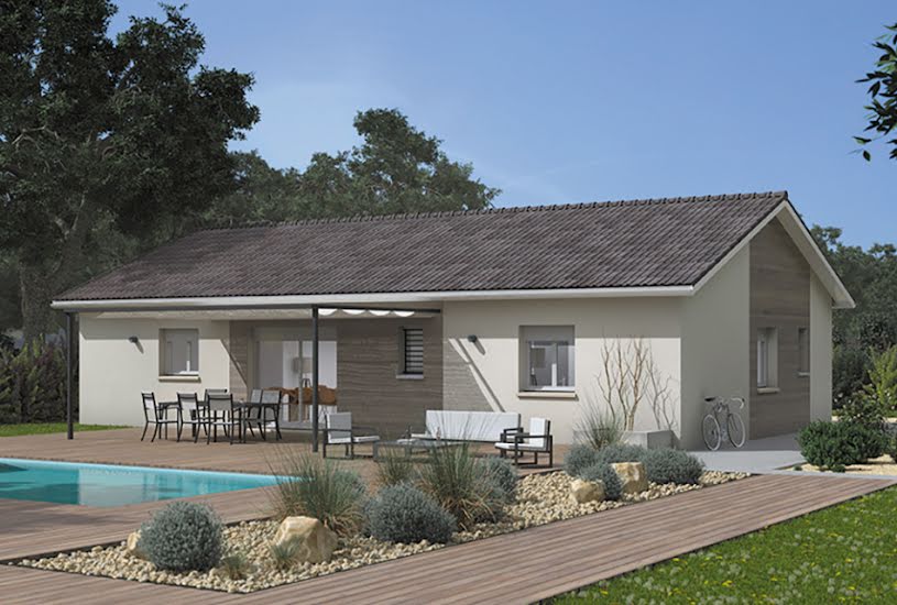  Vente Terrain + Maison - Terrain : 417m² - Maison : 80m² à Bas-en-Basset (43210) 