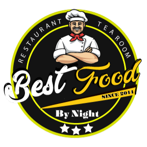 Best food by night logo