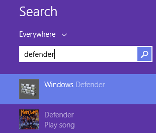 Windows Defender, Windows 8, Windows 8.1, โปรแกรมป้องกันไวรัส