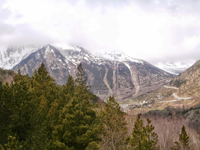 Vista de Porté y las pistas