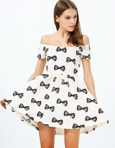 How to Chic: LITTLE BOW DRESS