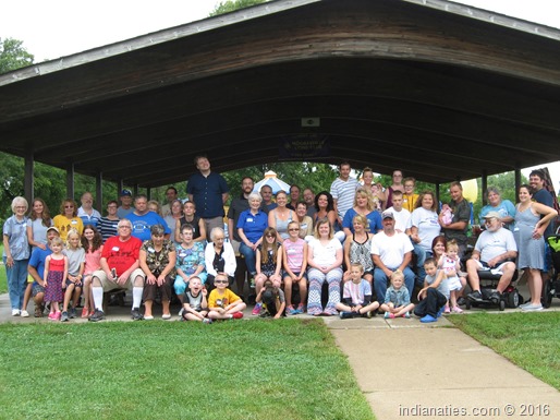 2016 Niehaus Reunion, September 10, Mooresville, IN