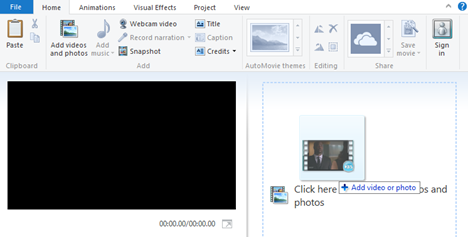 Windows, Movie Maker, rotar, video