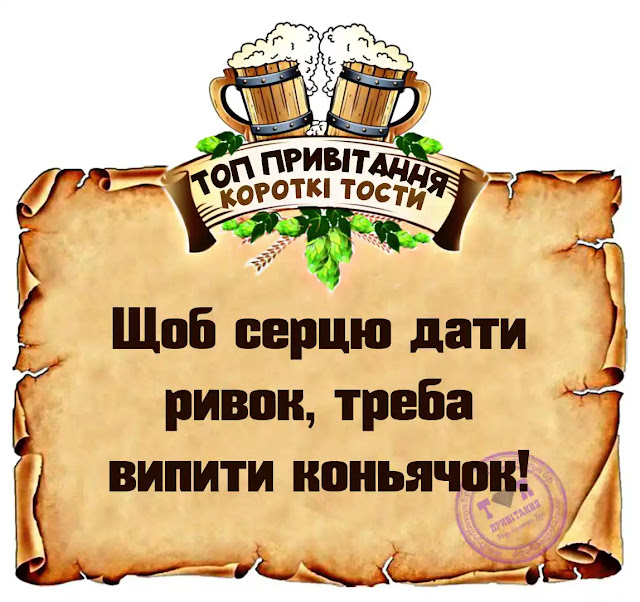 Прикольні тости на день народження