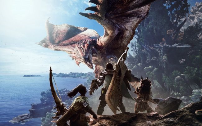 monster hunter world gameplay 01