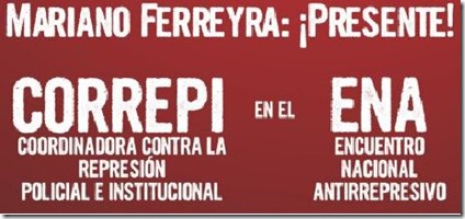 Mariano Ferreyra Presente - CORREPI