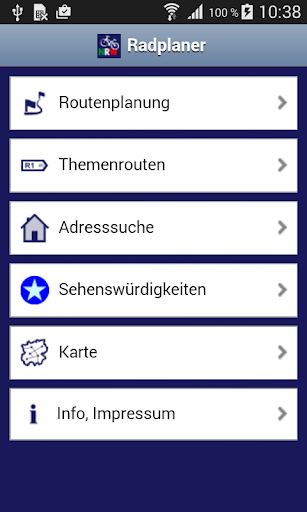 Radroutenplaner NRW mobil