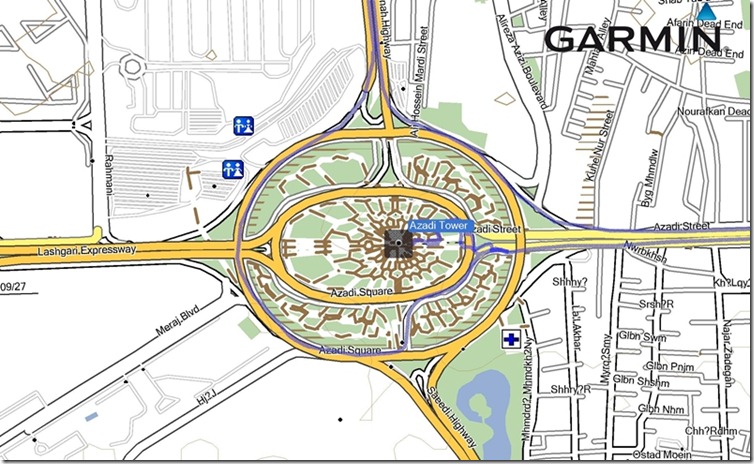 Plan Azadi Tower