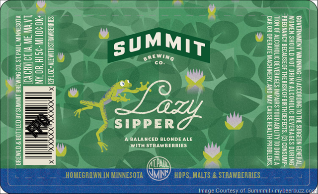 Summit Brewing Adding Lazy Sipper & Golden Fruited Cans