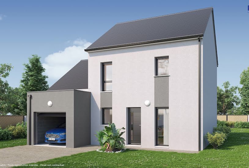  Vente Terrain + Maison - Terrain : 684m² - Maison : 100m² à Chambourg-sur-Indre (37310) 