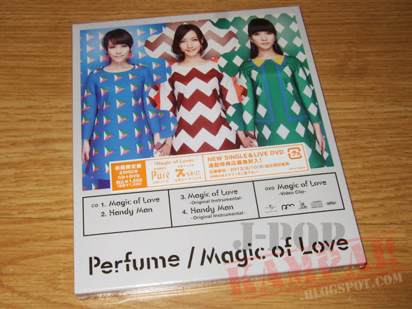 [CD Packaging] Perfume - Magic of Love (CD+DVD)