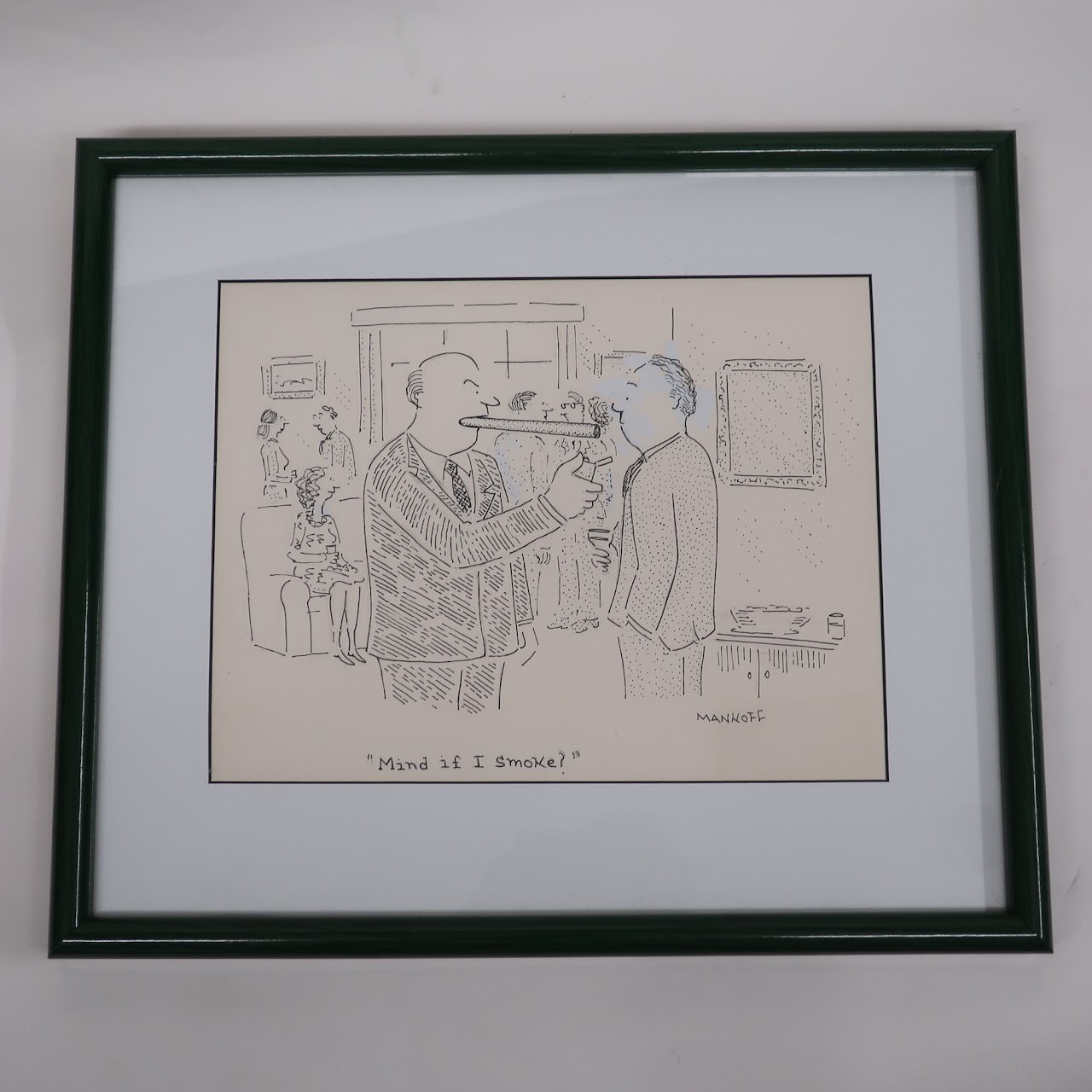 Bob Mankoff Original Cartoon Drawing