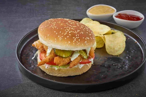 Wasabi Prawn Burger