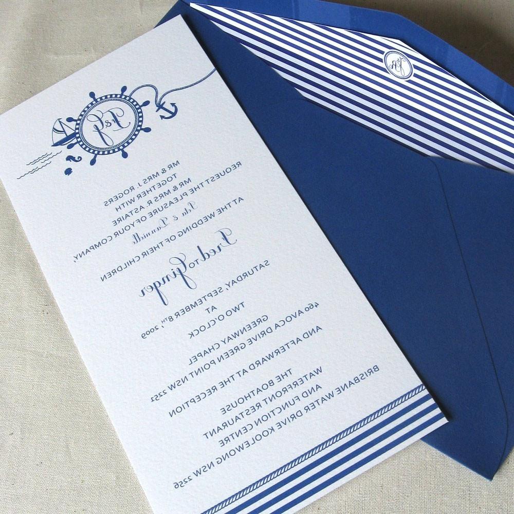 Nautical Collection Wedding