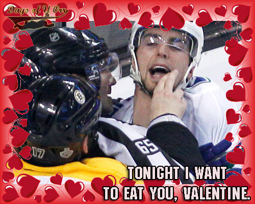 Love is in the air: NHL Valentine's Day cards