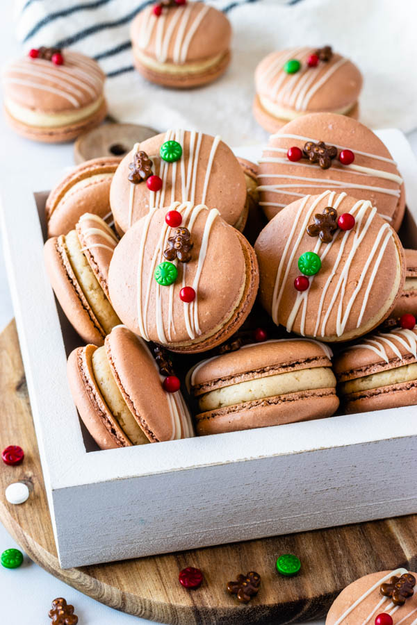 Christmas Macarons