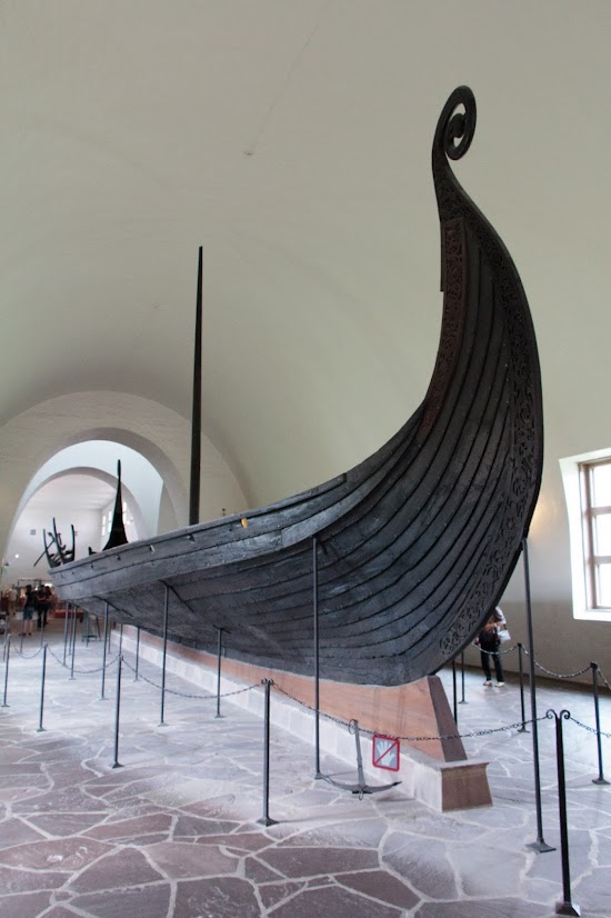 Vikingschip in Vikingskiphuset