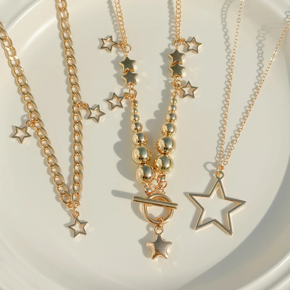 Title 7, Collar con borlas Niche Star para mujer, un ele...