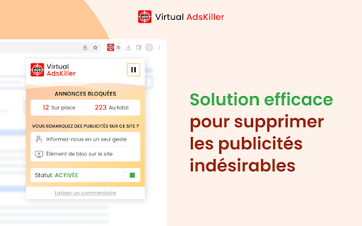 Virtual AdsKiller - Éviter pubs gênantes