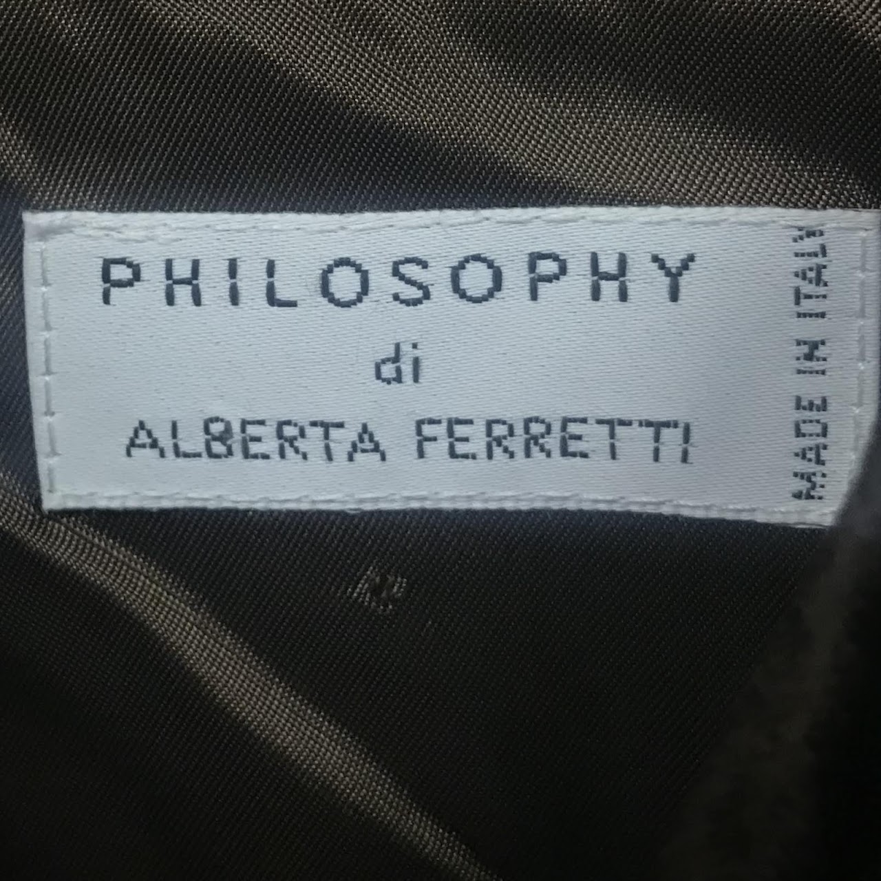 Philosophy di Alberta Ferretti Jacket