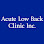 Acute Low Back Clinic