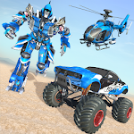 Cover Image of 下载 Us Police Monster Truck Robot 1.8 APK