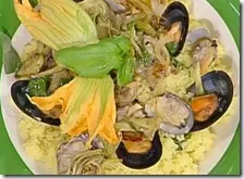 Cous cous di pesce e verdure