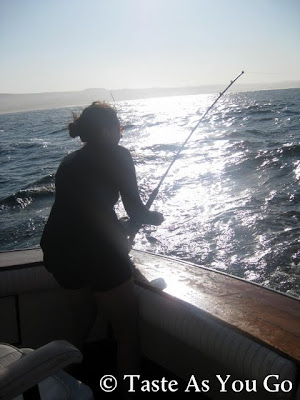Bonito Fishing in Los Cabos, Mexico - Photo by Michelle Judd of Taste As You Go