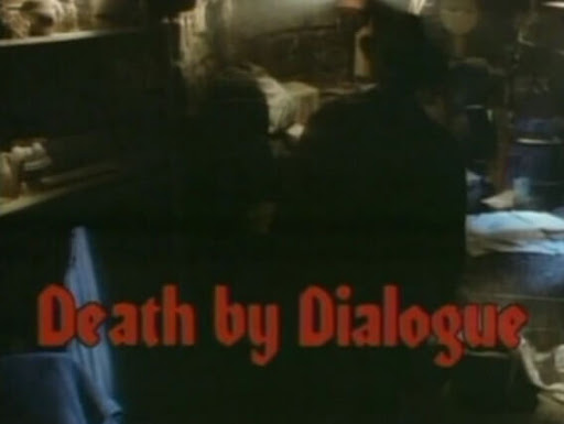 Death by Dialogue 1988 VHS